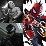 I don't usually like Marvel stuff but Moon Knight, Venom and Spiderpunk (banned in DC) got my ass